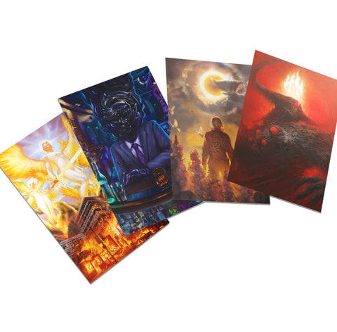 SCP-001 Set of Four Postcards
