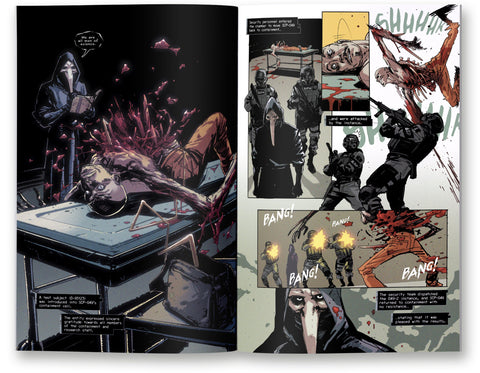 SCP Comics Box Set + Acrylic Standee Set